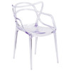 Flash Furniture Clear Stacking Side Chair FH-173-APC-GG