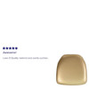 Chiavari Chair Cushion, 15.5 W 15-1-2" L 2 H, Vinyl Seat  BH-GOLD-HARD-VYL-GG