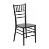 Hercules Chiavari Chair, Black Back, 15-3/4 in W 18" L 36-1/4" H