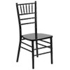 Hercules Chiavari Chair, Black Back, 15-3-4 in W 18" L 36-1-4" H  XS-BLACK-GG