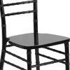Flash Furniture Chiavari Chair,Wood,Black XS-BLACK-GG Flash Furniture Chiavari Chair,Wood,Black XS-BLACK-GG