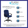 Flash Furniture GO-ST-6-NVY-GG