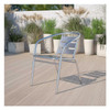 Flash Furniture Heavy Duty Commercial Restaurant Stack Chair, PK4 4-TLH-1-GG