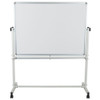 Flash Furniture White Board, 53W x 62.5H YU-YCI-003-GG
