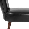 HERCULES Holloway Series Black Leather Retro Chair,PK2  2-QY-A02-BK-GG