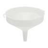 Manufacturer Varies Funnel,HDPE,White 342345