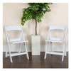Flash Furniture 4-LE-L-1-WH-SLAT-GG
