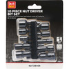 Do it Best 10-Piece Magnetic Impact-Ready Nutdriver Bit Set QJDIB-PTASET-031