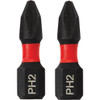 Do it Best 1 In. Phillips #2 Impact Ready Screwdriver Bit (2-Pack) QJDIB-SC-005 337135
