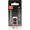 Do it Best 1 In. T40 Torx Impact Ready Screwdriver Bit (2-Pack) QJDIB-SC-036