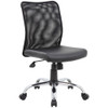 Boss Office Products Mesh Task Chair, Armless, Black B6115C-CS