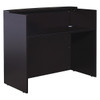 Reception Desk Glazed Reception Desk,48"Wx26"Dx41.5"H,M, 48" W X Wood