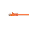 Monoprice Patch Cord,Cat 6,Booted,Orange,14 ft. 3415