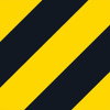 Tarifold Sign Holder,Yellow-Black,1-8 in. H,PK2 P194994
