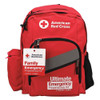 American Red Cross First Aid Kit, Nylon 192 Components, 4 People Served 91053