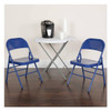 Flash Furniture Cobalt Blue Folding Chair,PK4 4-HF3-BLUE-GG