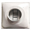 Manufacturer Varies 10 in Square Perforated Diffuser, White 4MJU9