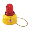 Strobe Light, Amber, LED, 120 to 240V AC, 60 FPM, 5 1-2 in Dia., (F) 1-2 in NPT  225XL-120-240A