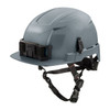 Milwaukee Tool BOLT Gray Front Brim Helmet with BOLT - Class E 48-73-1337