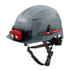 Milwaukee Tool BOLT Gray Front Brim Helmet with BOLT - Class E 48-73-1337