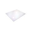 Floortex Chair Mat 48"x53", Rectangular Shape, Clear, for Carpet FR1113423ER
