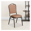 Flash Furniture Gold Fabric Banquet Chair,PK4 4-FD-C01-GOLDVEIN-GO-GG