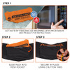 Ergodyne M Black Heating-Cooling Back Support 1675