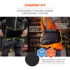 Ergodyne XS Black Heating-Cooling Back Support 1675