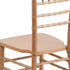 Hercules Chiavari Chair, Wood Back, 15-3-4 in W 18" L 36-1-4" H  XS-NATURAL-GG