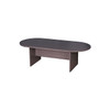 Boss Office Products Race Track Conference Table, 71"Wx35"D, Driftwood N135-DW