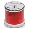 Tower Light Module, 120V AC, Red, 70 mm Dia., 3 1/8 in Height, LED, 270BC Series