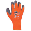 Ergodyne Orange Coated Lightweight Winter Work Gloves, XL, PK144 7401-CASE