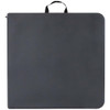 Flash Furniture Rectangle Folding Table, Plastic Top, Grey DAD-LF-122Z-DG-GG