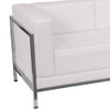 Sofa, 28-3-4" x 27-1-4", Upholstery Color: White  ZB-IMAG-SOFA-WH-GG