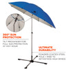 Ergodyne Blue Lightweight Work Umbrella Stand Kit 6199