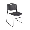 Kobe Kobe Round Table & Chair Set, Wood, Metal, Polypropylene Top TKB48RNDCH44BK