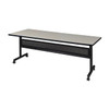 Kobe Rectangle FlipTop Table, 72" W, 29" H, Laminate Top, Maple MKFTM7230PL