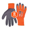Ergodyne Orange Coated Lightweight Winter Work Gloves, M, PK144 7401-CASE