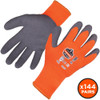 Ergodyne Orange Coated Lightweight Winter Work Gloves, L, PK144 7401-CASE