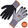 Ergodyne Gray Coated Waterproof Winter Work Gloves, XL, PK144 7501-CASE