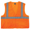 Ergodyne L Orange Economy Breakaway Mesh Vest Class 2 - Single Vest 8215BA-S