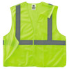 Ergodyne L Lime Economy Breakaway Mesh Vest Class 2 - Single Vest 8215BA-S