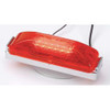 Maxxima Clearance Light, LED, Red, Surf, Rect, 4 L AX19RB-KIT