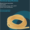 Eastman EZ-Flo 1-4 In. ID x 3-8 In. OD x 10 Ft. L. Latex Tubing 98598 405296