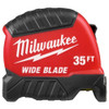 Milwaukee Tool Tape Measure,35 ft L Blade SAE 48-22-1235