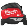 Milwaukee Tool Tape Measure,16 ft L Blade SAE 48-22-1016M