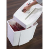Hsm Paper Shredder,Strip-Cut,White Pure 120