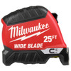 Milwaukee Tool 25ft Wide Blade Magnetic Tape Measure 48-22-1225M