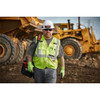 Class 2 Breakaway High Visibility Yellow Mesh Safety Vest - Large-X-Large  48-73-5122
