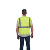 Class 2 Breakaway High Visibility Yellow Mesh Safety Vest - Large-X-Large  48-73-5122